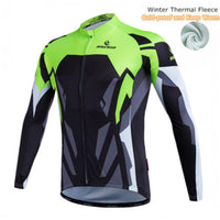 Men’s Thermal Fleece Winter Cycling Jacket Windproof & Breathable